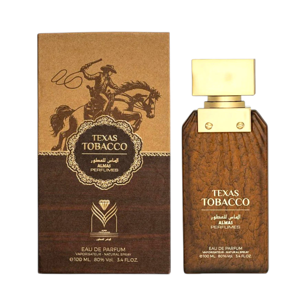 Texas Tobacco 100ml eau de parfum Almas Perfumes
