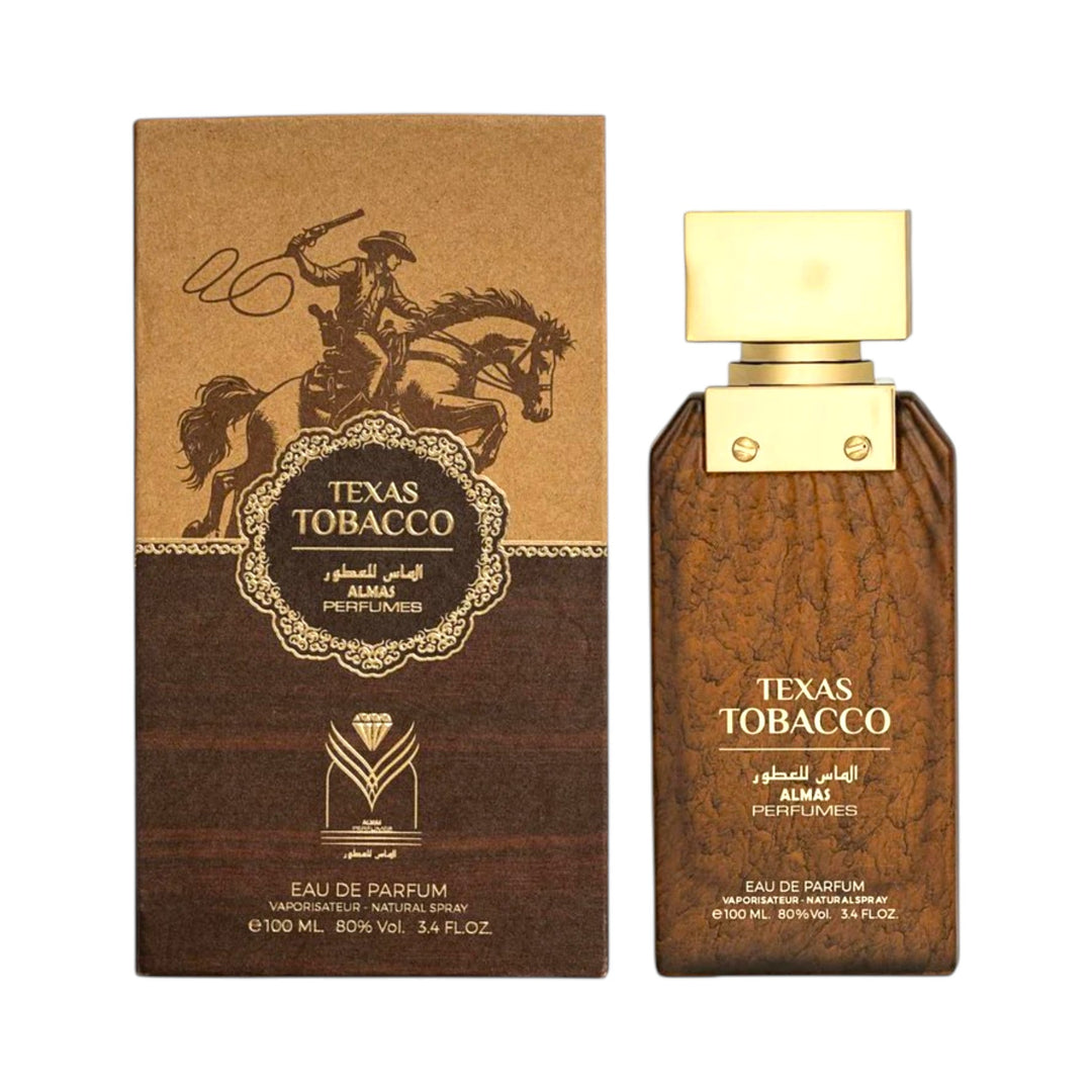 Texas Tobacco 100ml eau de parfum Almas Perfumes
