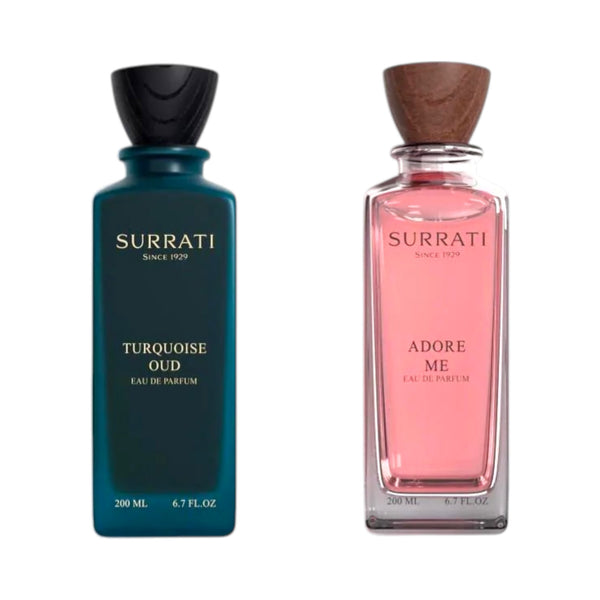 Turquoise Oud Adore Me gift set Surrati
